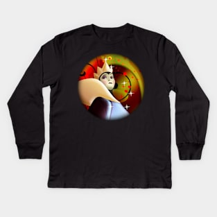 mirror mirror on the wall Kids Long Sleeve T-Shirt